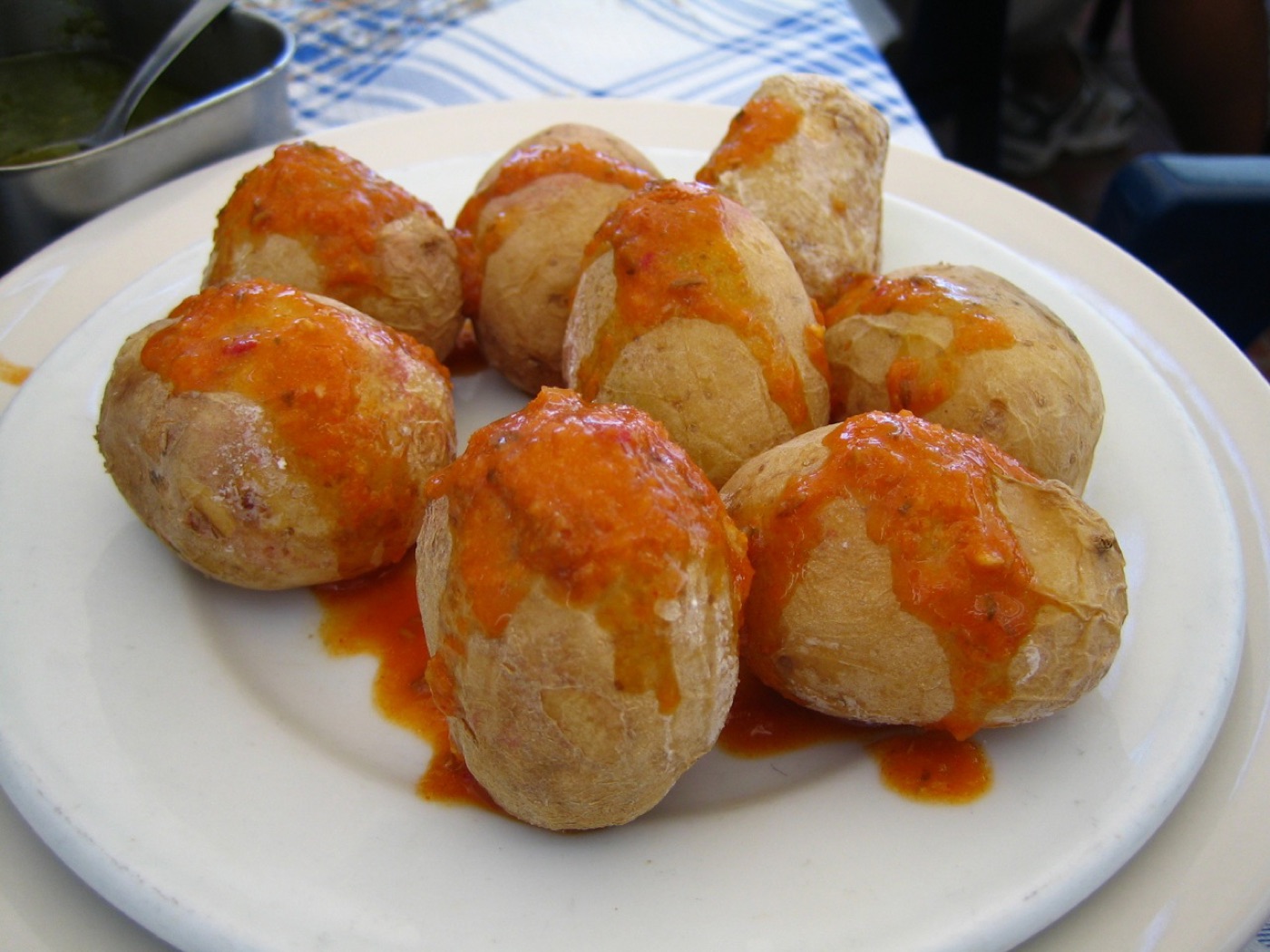 Papas arrugadas con mojo